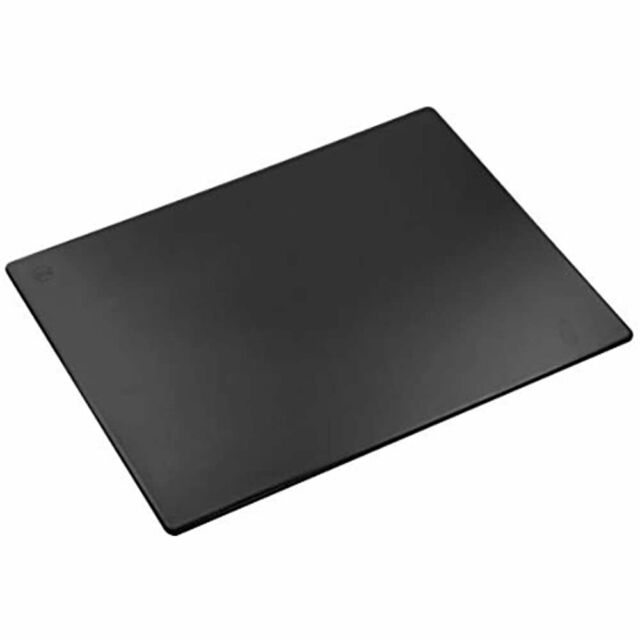 Restaurant 15" x 20" Black Poly Cutting Board