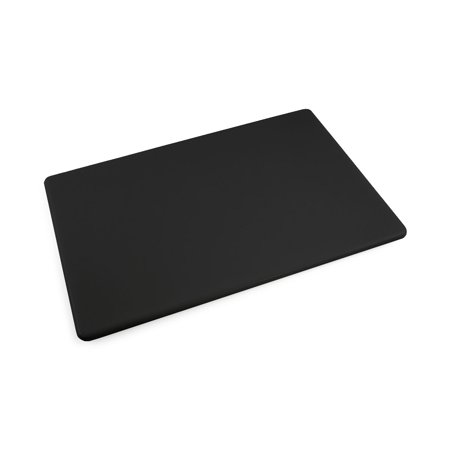 Restaurant 18" x 24" Black Poly Cutting Board